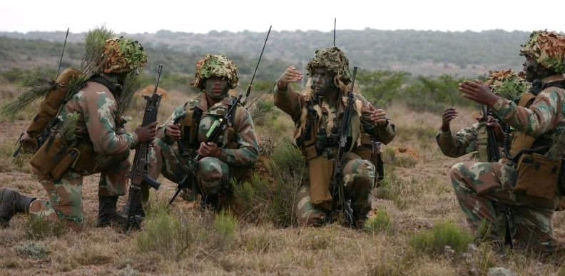 Camouflage uniforms from different countries-season 1